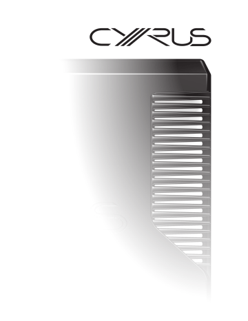 Manuel du propriétaire | Cyrus 82 DAC QX Integrated Amplifier Manuel utilisateur | Fixfr