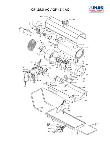 Manuel du propriétaire | S.PLUS GF 45-1 AC Manuel utilisateur | Fixfr
