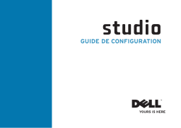 Dell Studio 1737 Guide de démarrage rapide