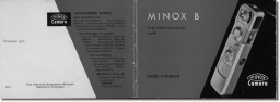 Minox B Manuel utilisateur