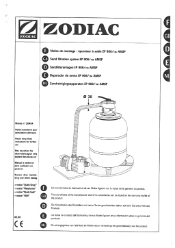 Zodiac SP 100 Manuel utilisateur