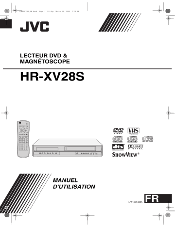 Manuel du propriétaire | JVC HR-XV28S Manuel utilisateur | Fixfr