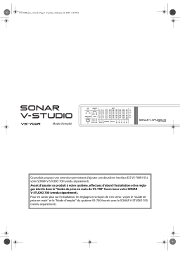 Roland VS-700R Manuel utilisateur