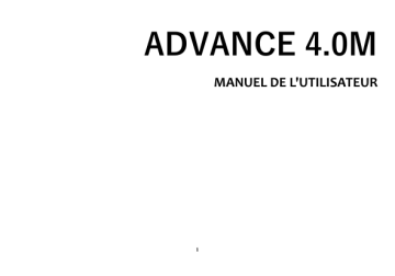 Blu Advance 4.0 M Manuel du propriétaire | Fixfr