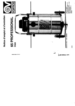 unknown PROFESSIONAL65 Manuel utilisateur