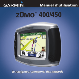 Garmin zūmo® 450 Manuel utilisateur