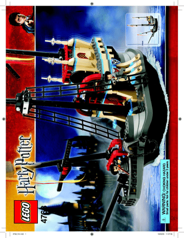 Guide d'installation | Lego 4768 The Durmstrang Ship Manuel utilisateur | Fixfr