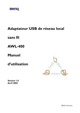 BenQ AWL-400 Manuel utilisateur