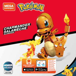 Mattel Mega Construx Pokémon Charmander Manuel utilisateur