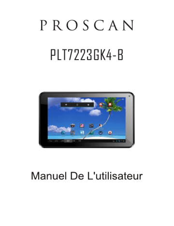 Mode d'emploi | ProScan PLT 7223-GK4-B Manuel utilisateur | Fixfr