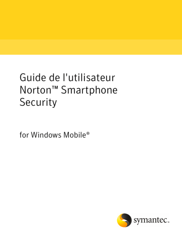 Manuel du propriétaire | Symantec NORTON SMARTPHONE SECURITY Manuel utilisateur | Fixfr