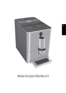 Jura ENA Micro 5 Manuel utilisateur