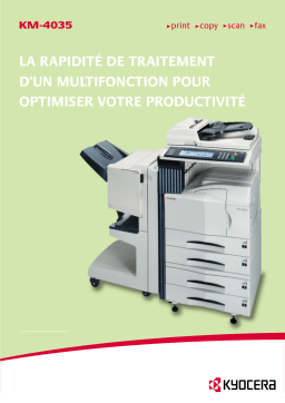 KYOCERA KM-4035 Manuel utilisateur