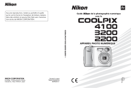 Nikon Coolpix E2200 Manuel utilisateur