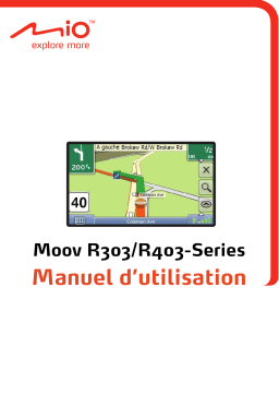 Mio Moov R403 Manuel utilisateur