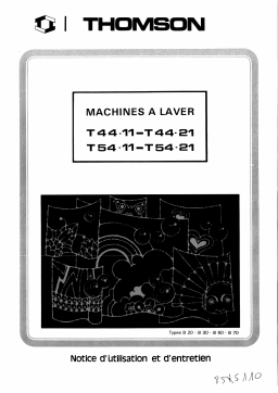Thomson T4411 Manuel utilisateur