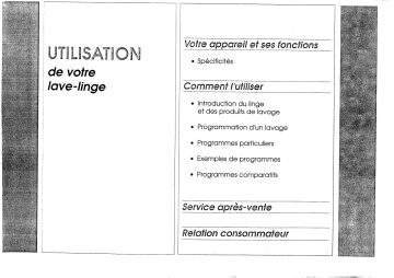 L85DA | Manuel du propriétaire | Thomson L81DA Manuel utilisateur | Fixfr