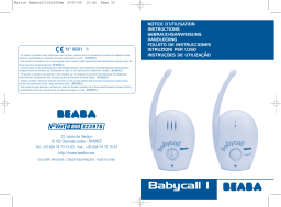 Beaba BABYCALL 1ECOUTE-BEBE BABYCALL 1 Manuel utilisateur