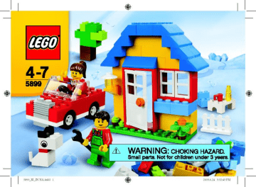 Guide d'installation | Lego 5899 House Building Set Manuel utilisateur | Fixfr
