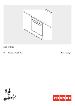 Whirlpool FMA 97 P XS Manuel utilisateur