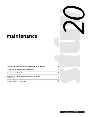 Manuel du propriétaire | STUV 20 Manuel utilisateur | Fixfr