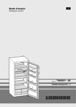 Liebherr KPSL 3120 COMFORT Manuel utilisateur