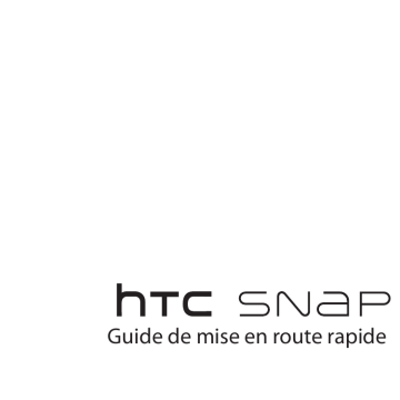 HTC SNAP Manuel utilisateur | Fixfr
