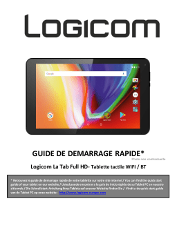 Logicom La Tab Full HD Manuel utilisateur