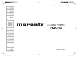 Marantz PM5004 Manuel utilisateur