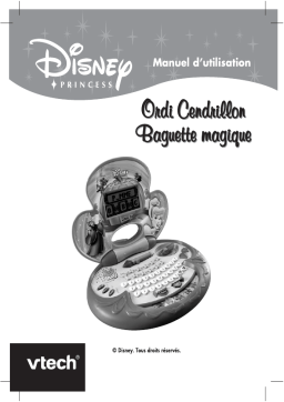 VTech ORDINATEUR CENDRILLON BAGUETTE MAGIQUE Manuel utilisateur