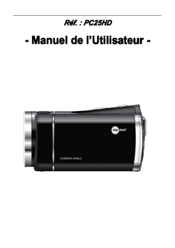 MPMan PC25 HD Manuel utilisateur