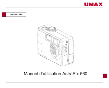 Manuel du propriétaire | UMAX ASTRAPIX 560 Manuel utilisateur | Fixfr