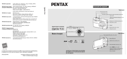 Pentax Série Optio T20 Mode d'emploi