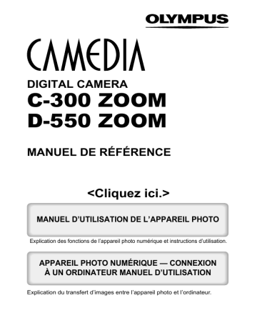 D550 Zoom | Olympus C300 Zoom Manuel utilisateur | Fixfr