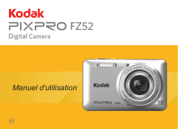 Kodak PixPro FZ-52 Manuel utilisateur