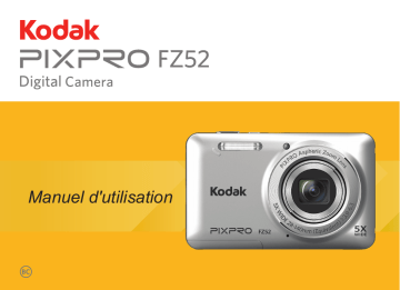 Mode d'emploi | Kodak PixPro FZ-52 Manuel utilisateur | Fixfr