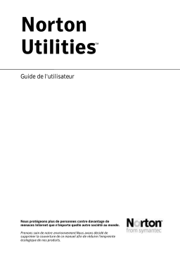Symantec Norton Utilities v14.0 Mode d'emploi