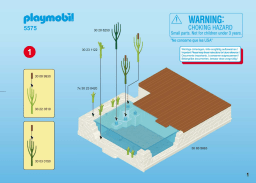 Playmobil 5575 Zwembad met terras Manuel utilisateur