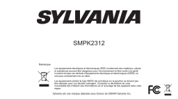 Sylvania SMPK 2312 Manuel utilisateur