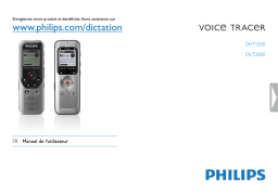 Philips DVT 2000 Manuel utilisateur