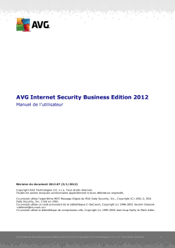 AVG Internet Security Business Edition 2012 Manuel utilisateur