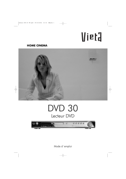 VIETA DVD-30 Manuel utilisateur