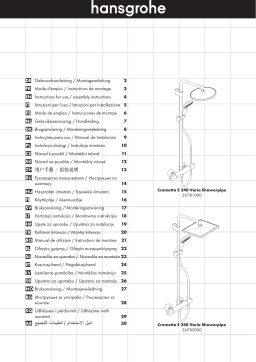 Hansgrohe Crometta Mode d'emploi