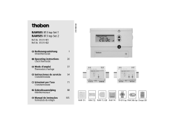 THEBEN RAMSES 813 Manuel utilisateur