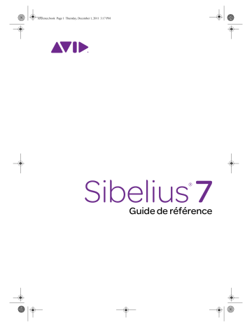 Mode d'emploi | Avid Pinnacle Sibelius 7.1 Manuel utilisateur | Fixfr