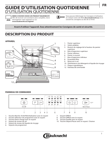 Mode d'emploi | Bauknecht BFE 2B19 Manuel utilisateur | Fixfr