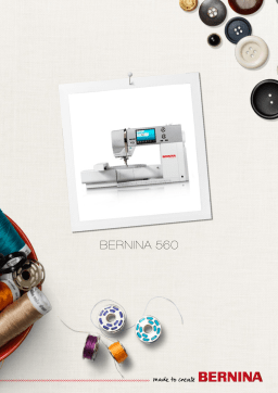 Bernina 560 Manuel utilisateur