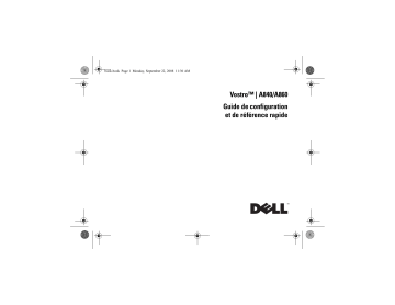 Dell Vostro A840 laptop Guide de démarrage rapide | Fixfr