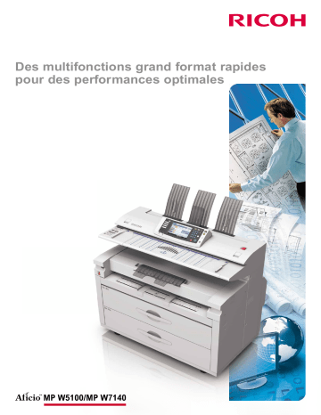 Manuel du propriétaire | Ricoh AFICIO MP W7140 Manuel utilisateur | Fixfr