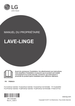 LG FTWD107TH2 Manuel du propriétaire